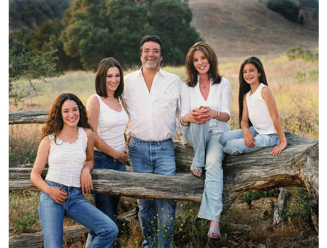 Family Portrait Sitting and 8x10 Portrait