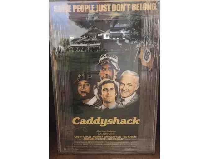 Bill Murray Signed Caddyshack Movie Poster (framed)