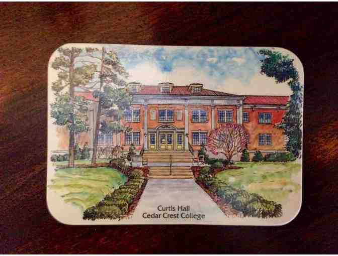 Cedar Crest College Coaster Set