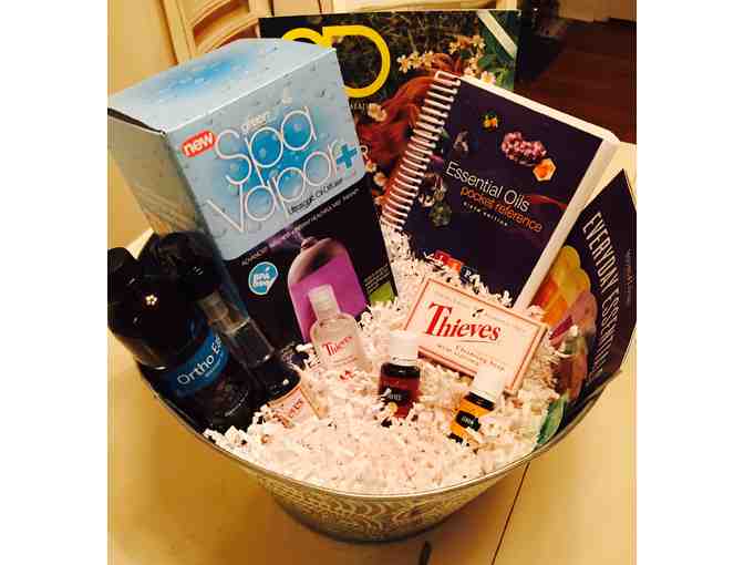 Young Living Essential Oils Gift Basket