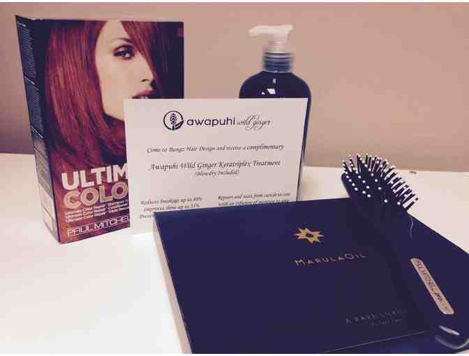 Hair care products & Awapuhi Wild Ginger Keratriplex Treatment from Bangz