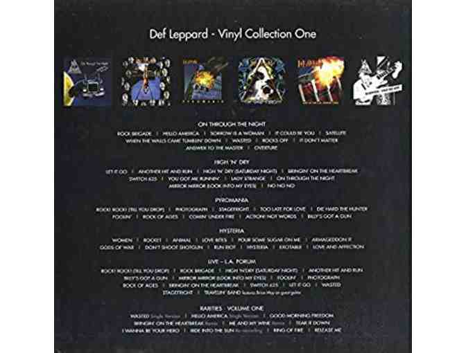 Def Leppard Vinyl Box Set includes 9 Disc and Book