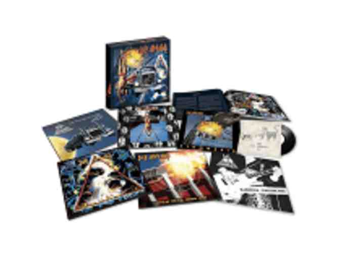 Def Leppard Vinyl Box Set includes 9 Disc and Book