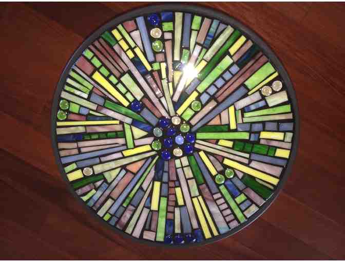 One-of-a-Kind Handcrafted Mosaic Table