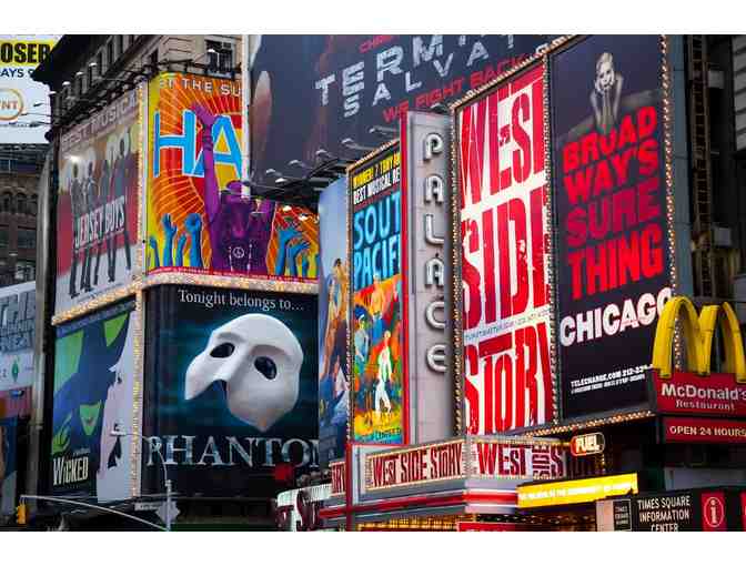 Two Tickets to the Broadway Show of YOUR CHOICE