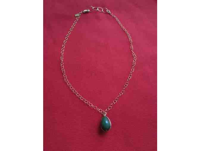 Green Pendant Necklace from Hazel