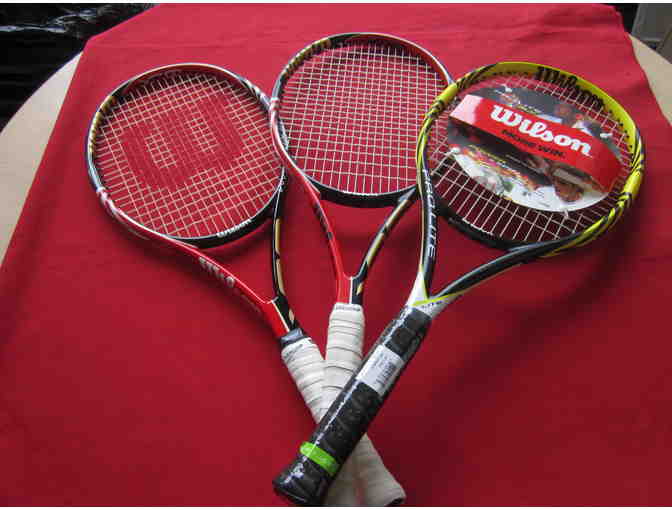 Complete Tennis Set for Family of Four