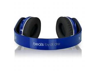 beats by dr. dre - blue high definition powered isolation headphones
