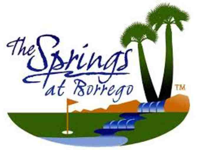 The Springs at Borrego or Road Runner - Round of Golf for 4 and Antigua golf shirt