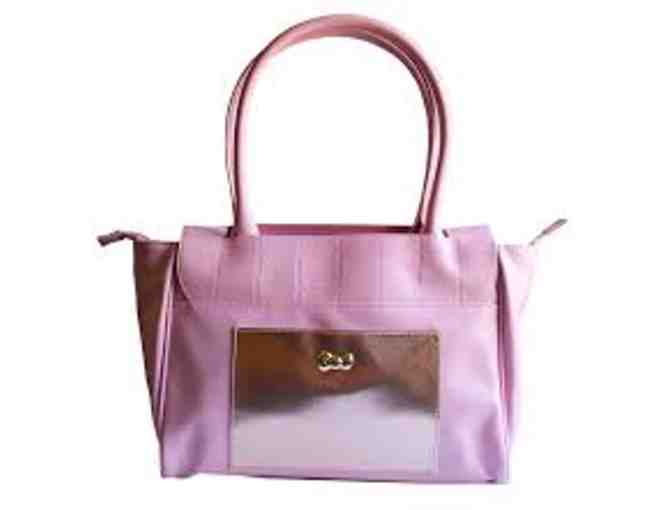 Hello Kitty Limited Edition Adorable Fancy Pink Satchel Handbag Purse in Smoky Pinkish