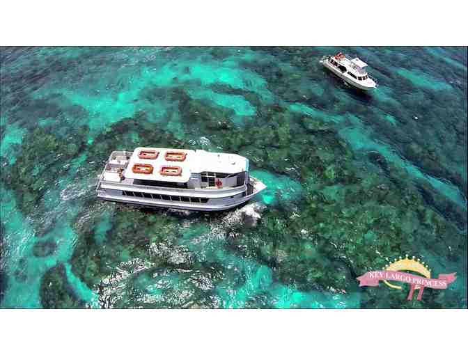 Florida Fun!  Enjoy (4) Tickets for the Key Largo Princess Glass Bottom Boat Tours