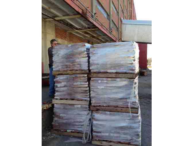 Pallet of Bricks from the Old Schoolfield Mill