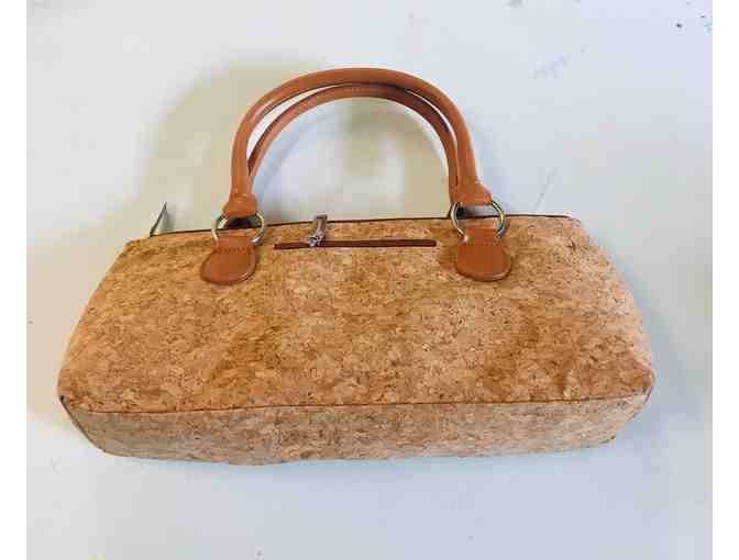 Cork Wine Bottle Handbag