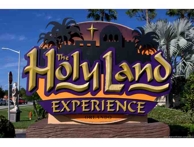 Two Tickets to The Holy Land Experience