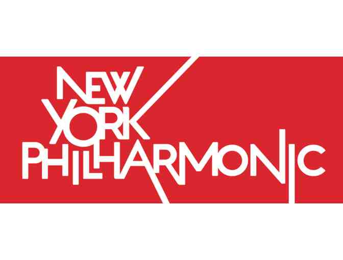2 Orchestra seats for the NY Philharmonic 2017-2018season