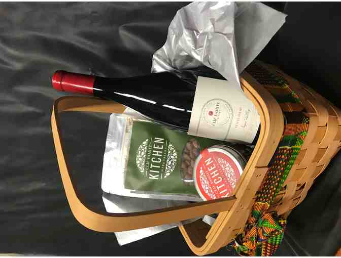 Wine basket - 2014 Petite Sirah from Clif Family Winery, Napa Valley
