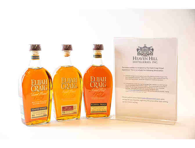 Heaven Hill Distilleries, Inc. Elijah Craig Virtual Tasting Experience