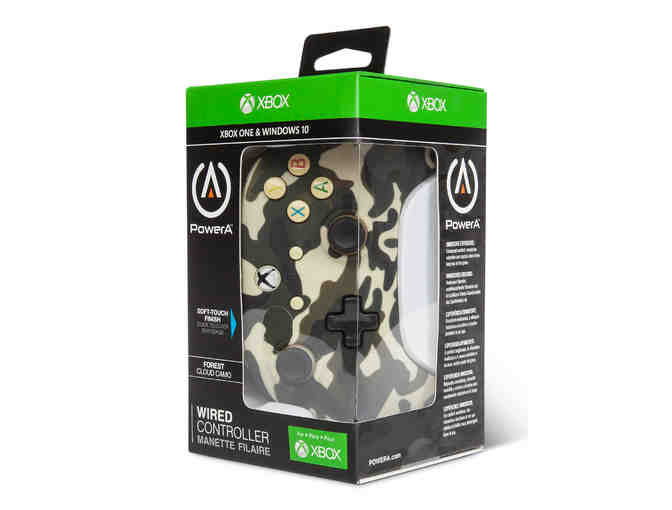 PowerA Wired Controller for Xbox One - Forest Cloud Camo