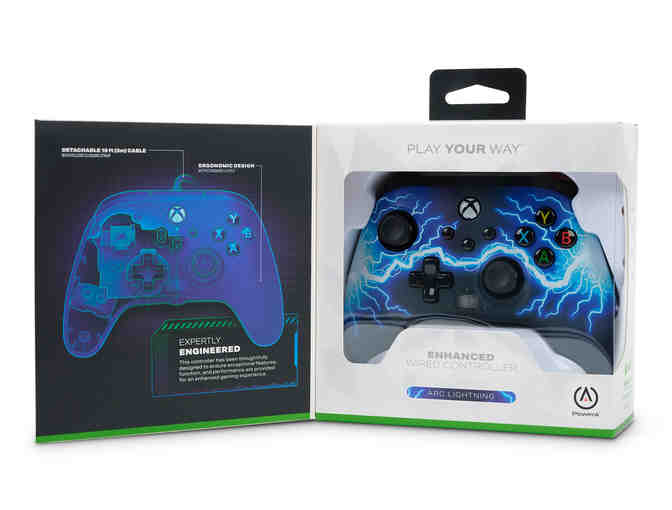 PowerA Enhanced Wired Controller for Xbox Series X|S - Arc Lightning