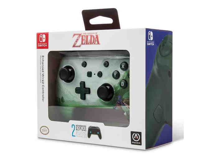 PowerA Enhanced Wired Controller for Nintendo Switch - Link Hyrule