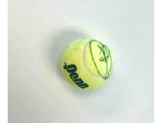 Novak Djokovic autographed Tennis Ball