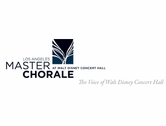 Two Tickets to a Los Angeles Master Chorale concert and a set of LAMC CDs