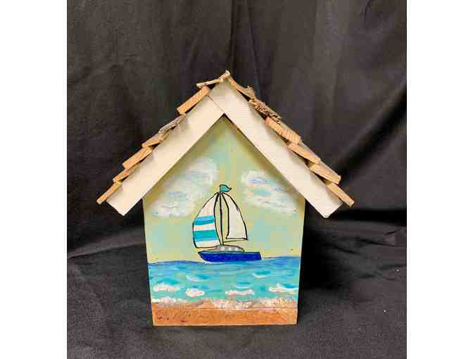 Handmade Birdhouse - by the talented Fran Newman