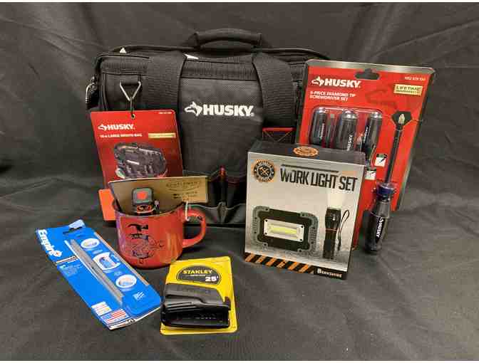 Husky 'Tool Time' Bag and Tools with $50 Home Depot Gift Card