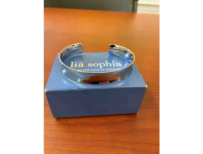 Lia Sophia Silver Curvature Cuff - Donated by Donna Keene