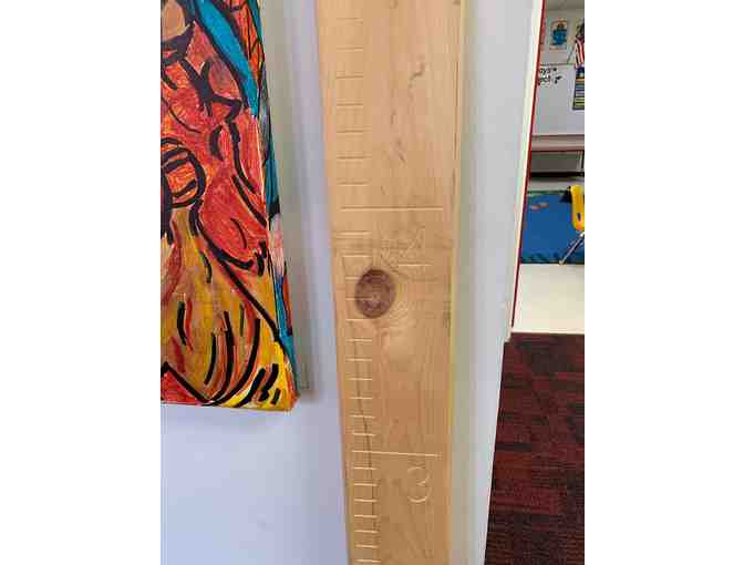 Height Measuring Board - Donated by Donna Keene