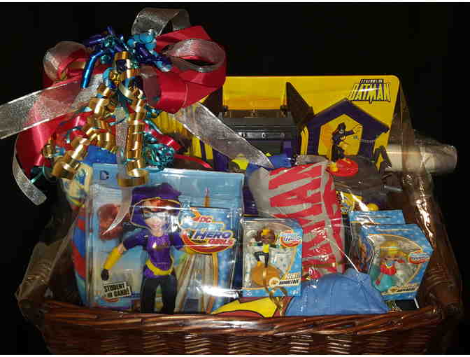 Warner Brothers Basket 3 of 3--DC Comics Youth Basket with 13 Total Items