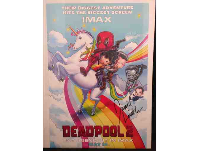 Collectible--Deadpool 2 Poster Signed by Director David Leitch