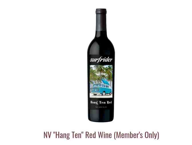 ROSENTHAL WINE PACKAGE - SURFRIDER HANG TEN RED, PET NAT HAZY AND (2) WINE FLIGHTS
