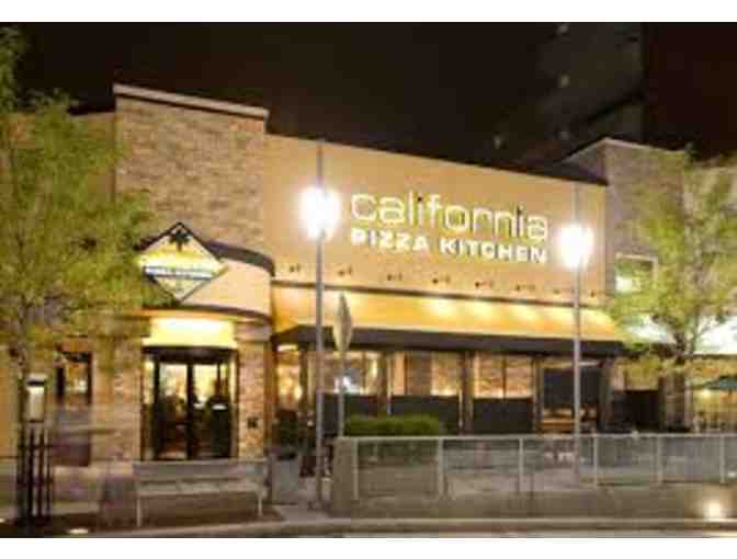 4 tickets for dinner and soft drinks at California Pizza Kitchen
