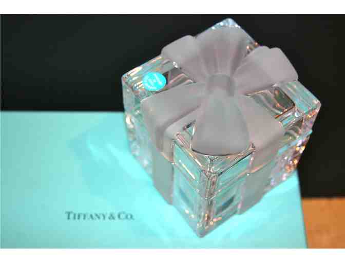 Tiffany Crystal Trinket Box