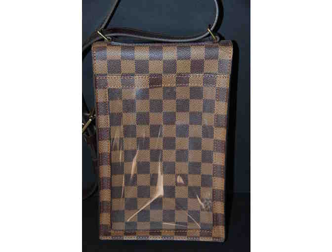 Louis Vuitton Damier Ebene Portobello Authentic Messenger Shoulder Crossbody Bag