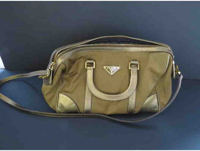 Gold Prada Handbag