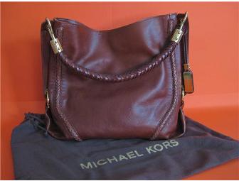 Michael Kors: Brown Leather Handbag