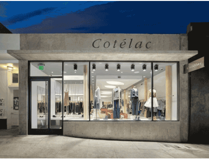 Cotelac-  Gift Certificate (Designer Clothing and Accessories)