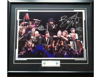 Bruce Springsteen at Fenway with Signed and Framed Photo of Bruce and Dropkick Murphys