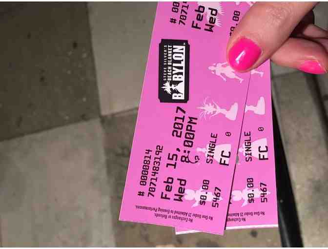 Two tickets to Beach Blanket Babylon - Gift Card