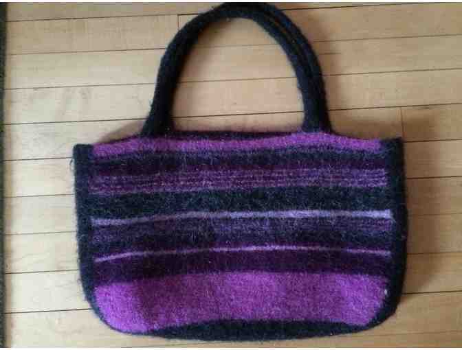 Large Felted Bag, Made with Love by CLWS Parent and Alumni Parent, Linda Weingarten