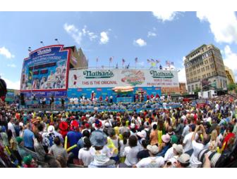 Be a Guest Judge at the Nathan's Hot Dog Eating Contest in Coney Island!