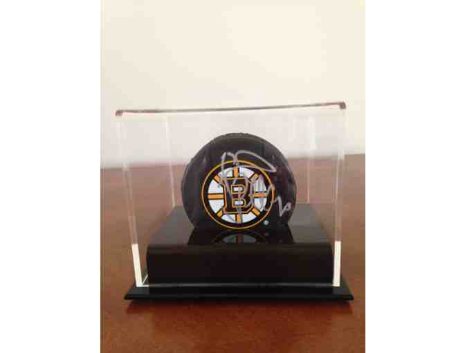 Autographed Daniel Paille Hockey Puck