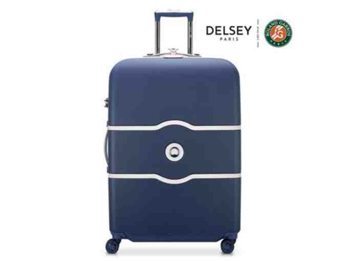 Delsey Large Suitcase with Toiletry Bag and Hand Bag Roland-Garros Suitcase Collection