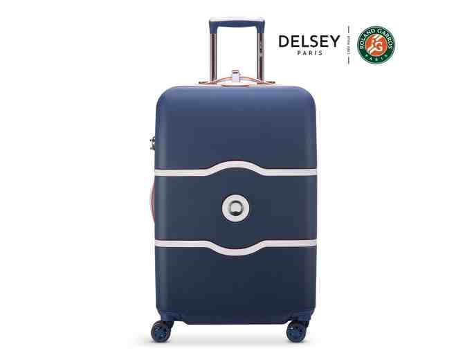 Delsey Large Suitcase with Toiletry Bag and Hand Bag Roland-Garros Suitcase Collection