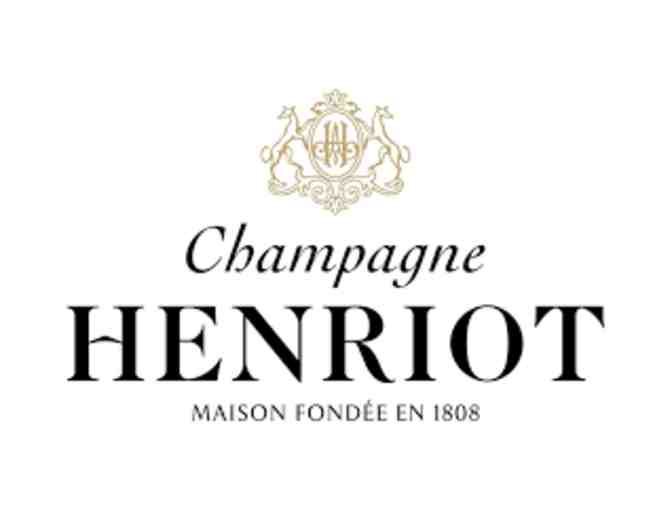 Champagne Henriot with Unique Tea Set
