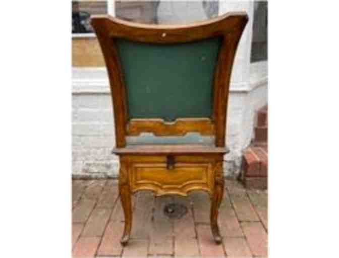 Fine furniture from iconic l'Enfant Gallery : A French Art Nouveau 'Potty' Chair