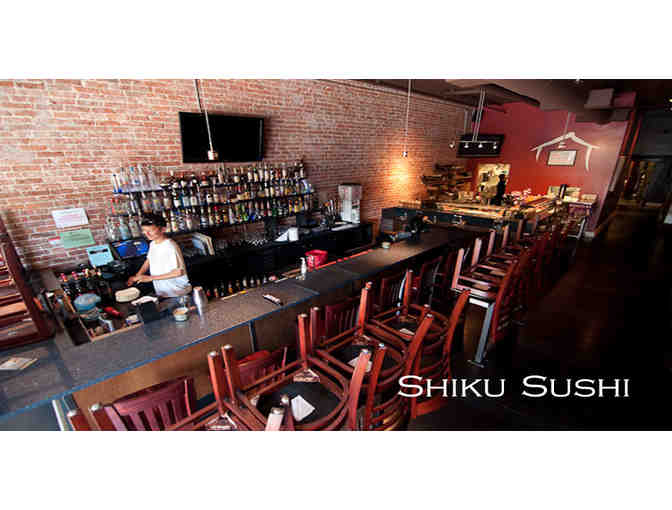$50 Gift Certificate to Shiku Sushi in Ballard