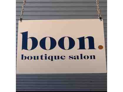 Boon Boutique Salon - One Woman's Haircut & Hair Care Products